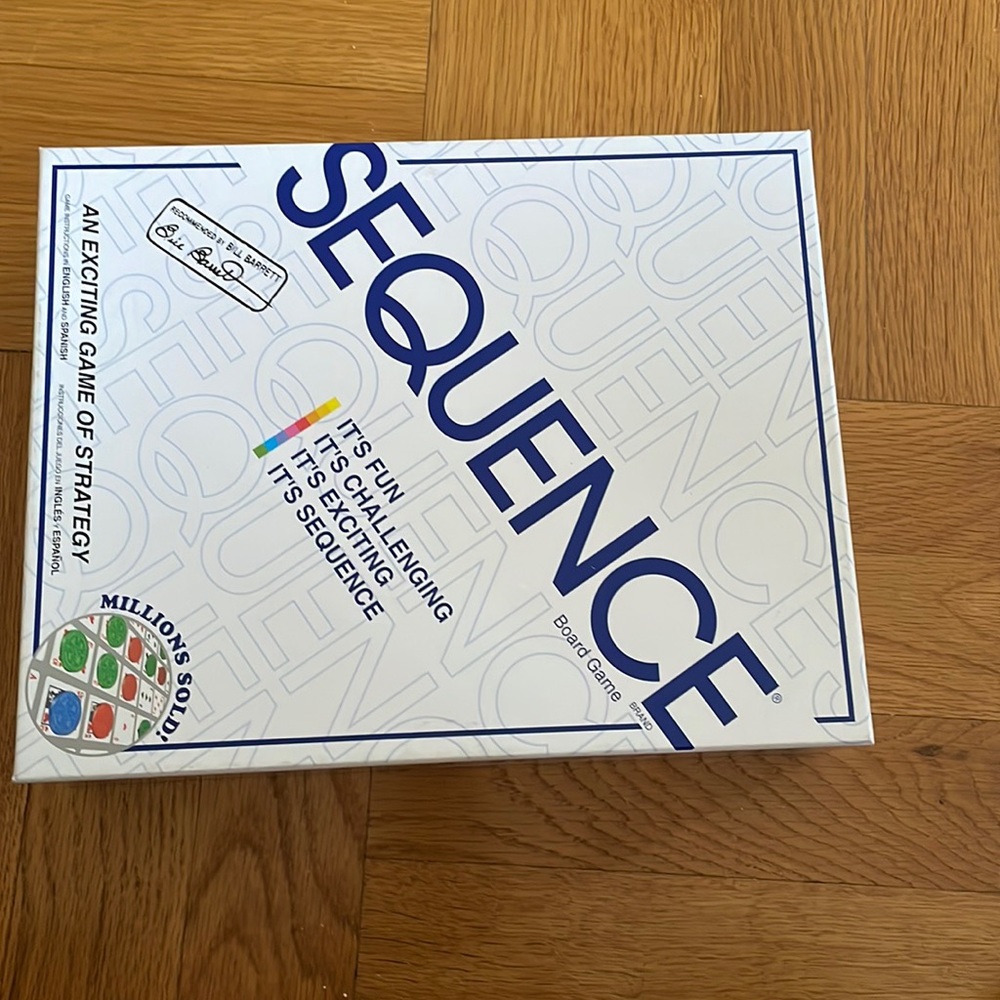 Sequence Board Game Children 7 years and up